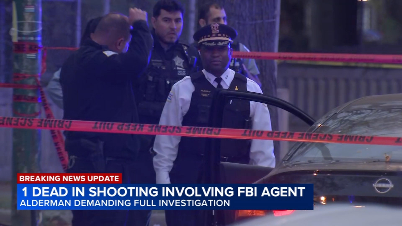 1 dead in shooting involving FBI agent in Pilsen, officials say
— ABC7 Chicago (WLS-TV)