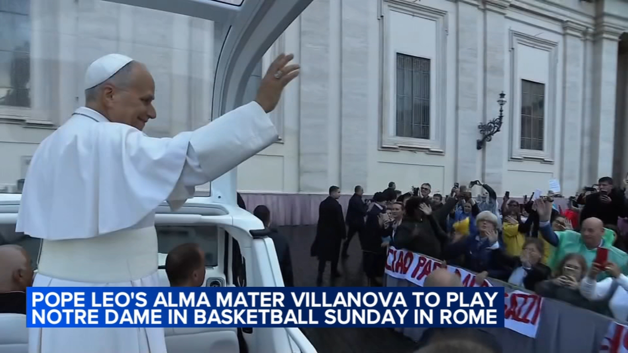 Pope Leo tells Villanova and Notre Dame basketball teams he is neutral. Prevost has other ideas
       — La Grange Sports news