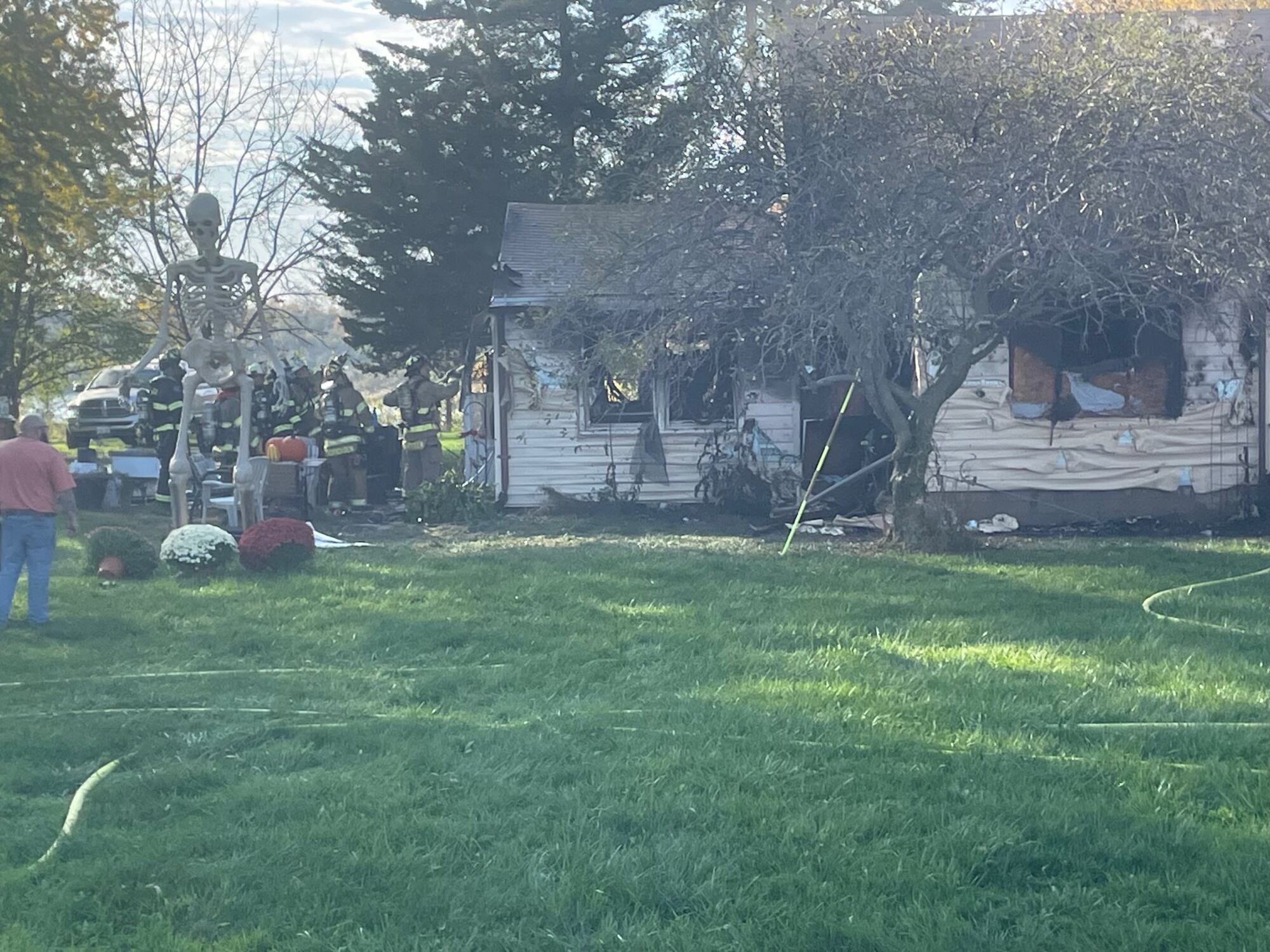 Firefighters respond to house fire south of Troy Grove — La Grange Community news